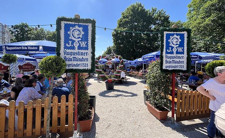 Kollmann's historischer Biergarten (ªFoto: Martin Schmitz)